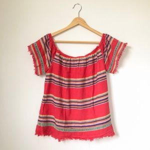 dRA Anthropologie Boho Top